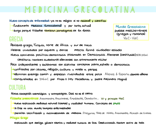 📖 Documentación, Historia, Teoría y Método de la Medicina — (1º Medicina)