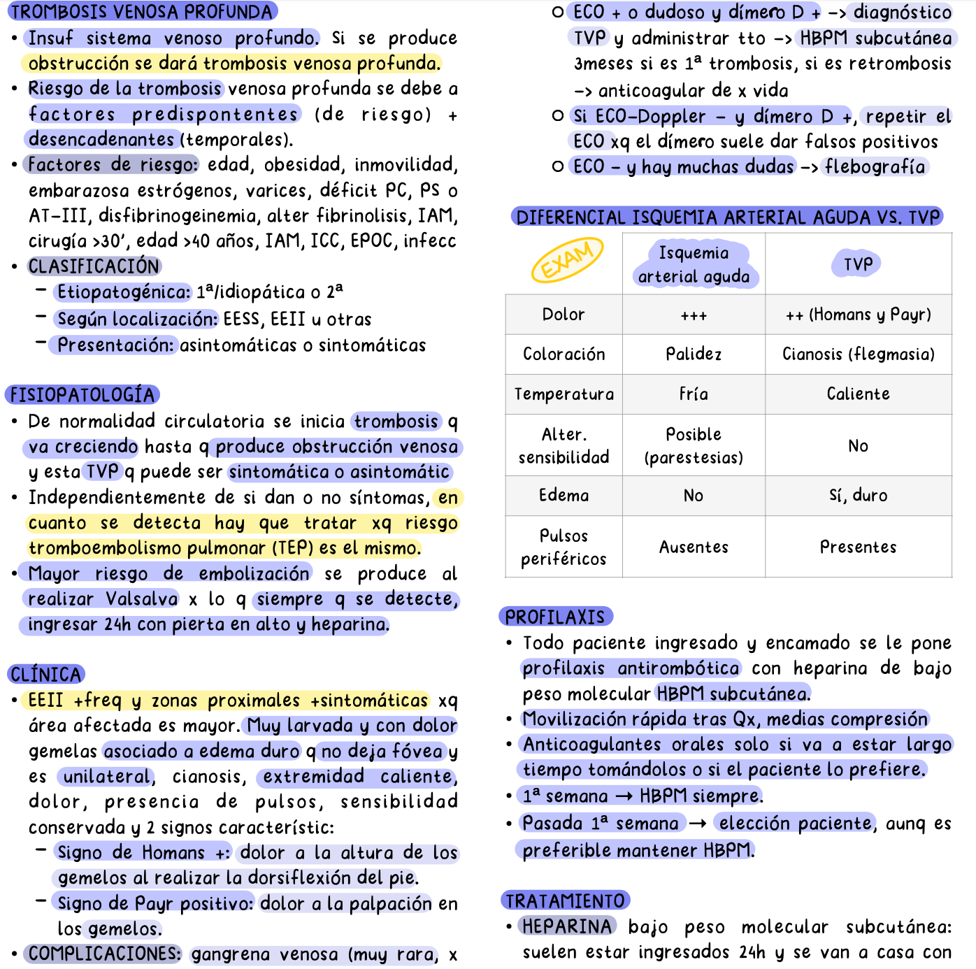 💓 Cirugía Cardiovascular — Cirugía I (4º Medicina)
