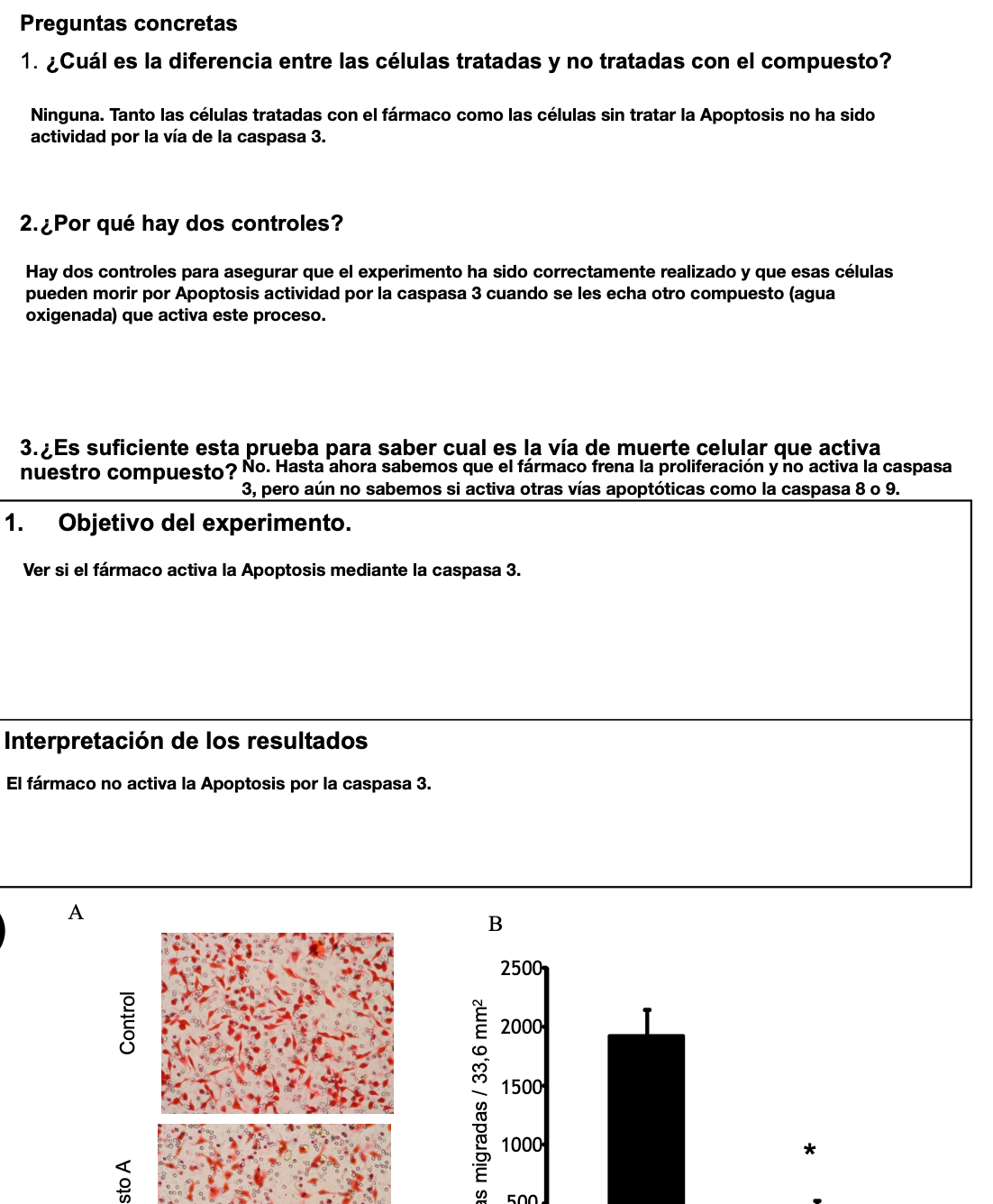 🔍 Investigación Biomédica — (2º Medicina)