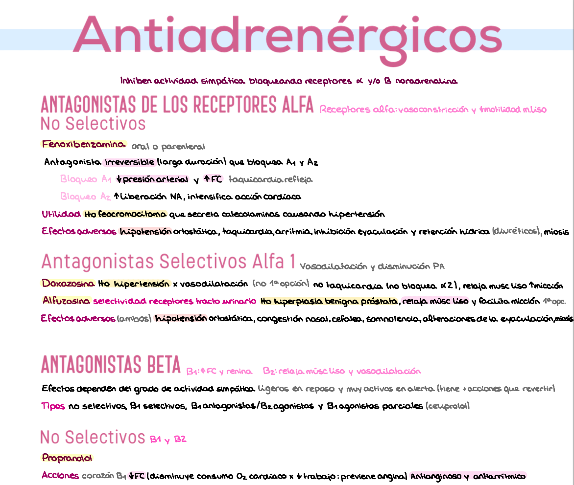 💊 Farmacología — (3º Medicina)