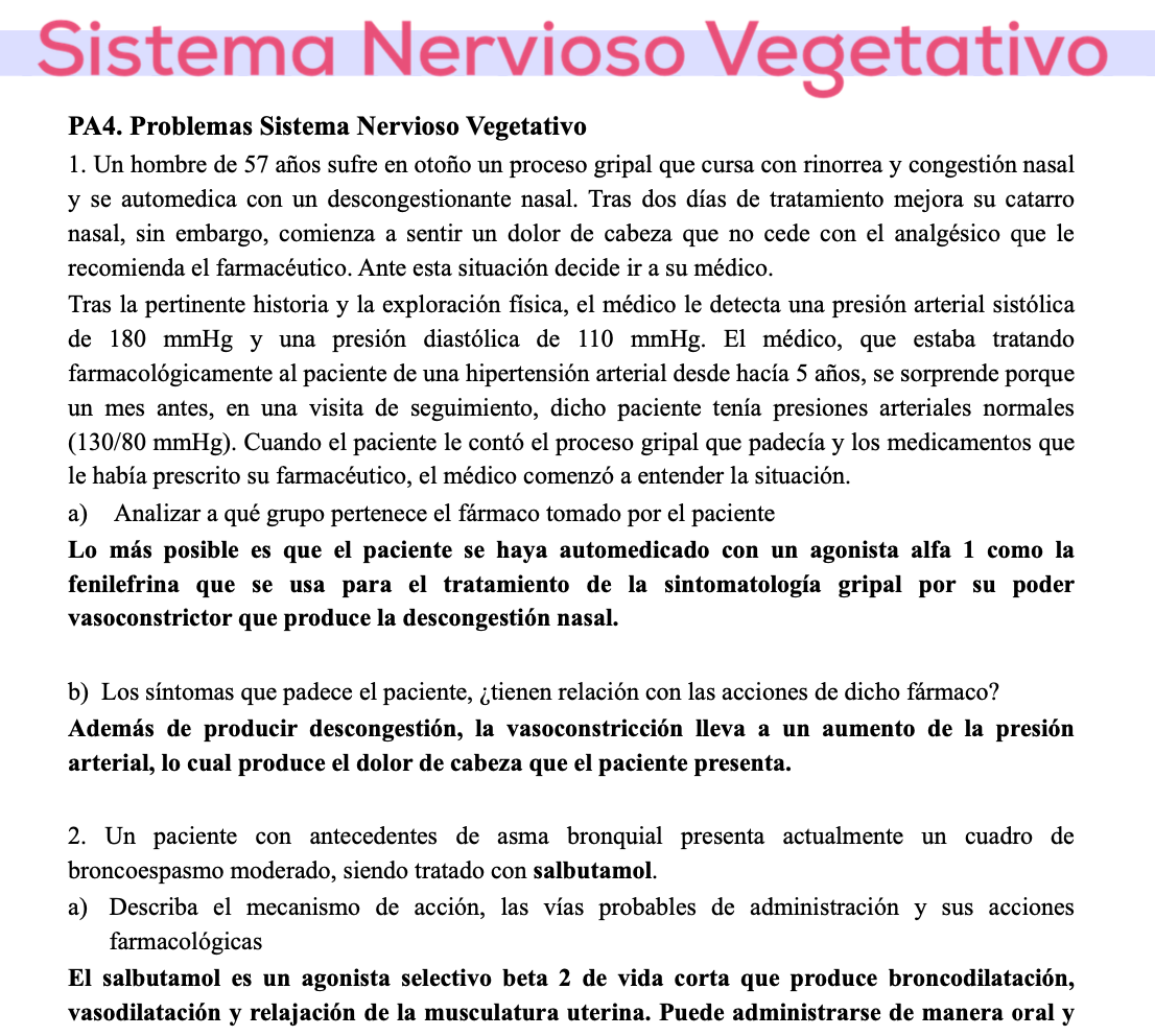 💊 Farmacología — (3º Medicina)