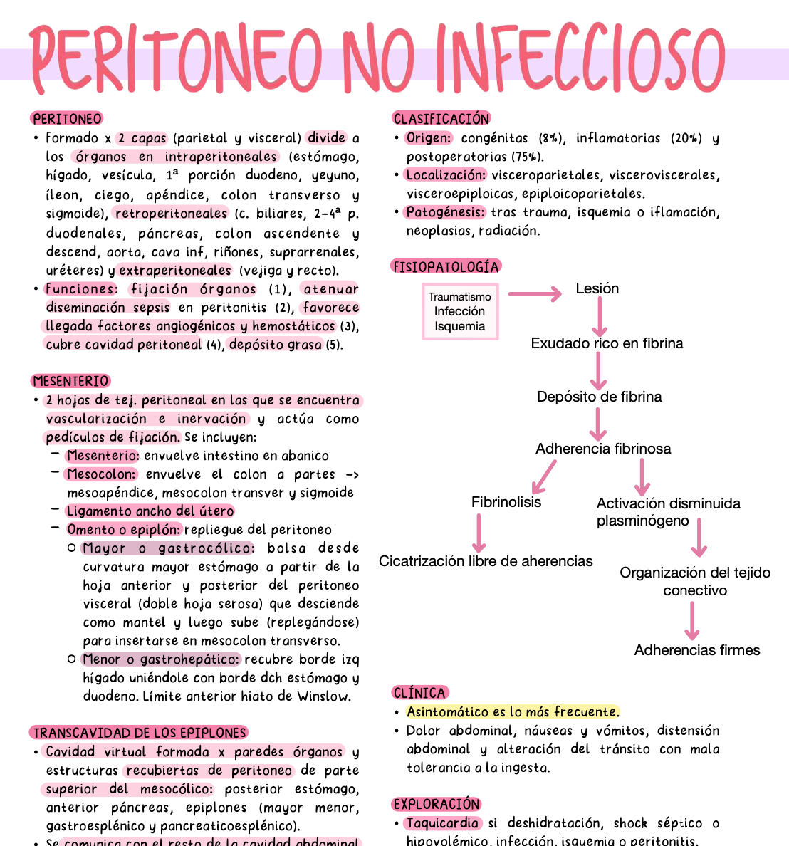 🫀 Cirugía Abdominal — Cirugía I (4º Medicina)