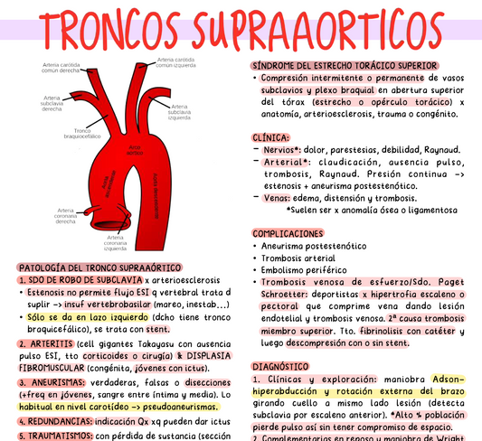 💓 Cirugía Cardiovascular — Cirugía I (4º Medicina)